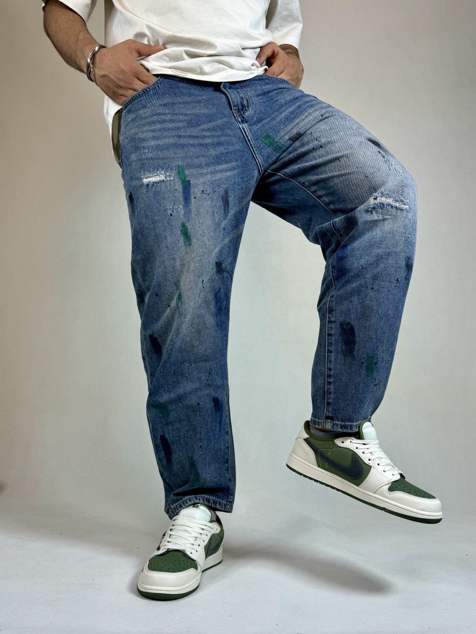 شلوار جین بالونی مردانه مدل بالونی