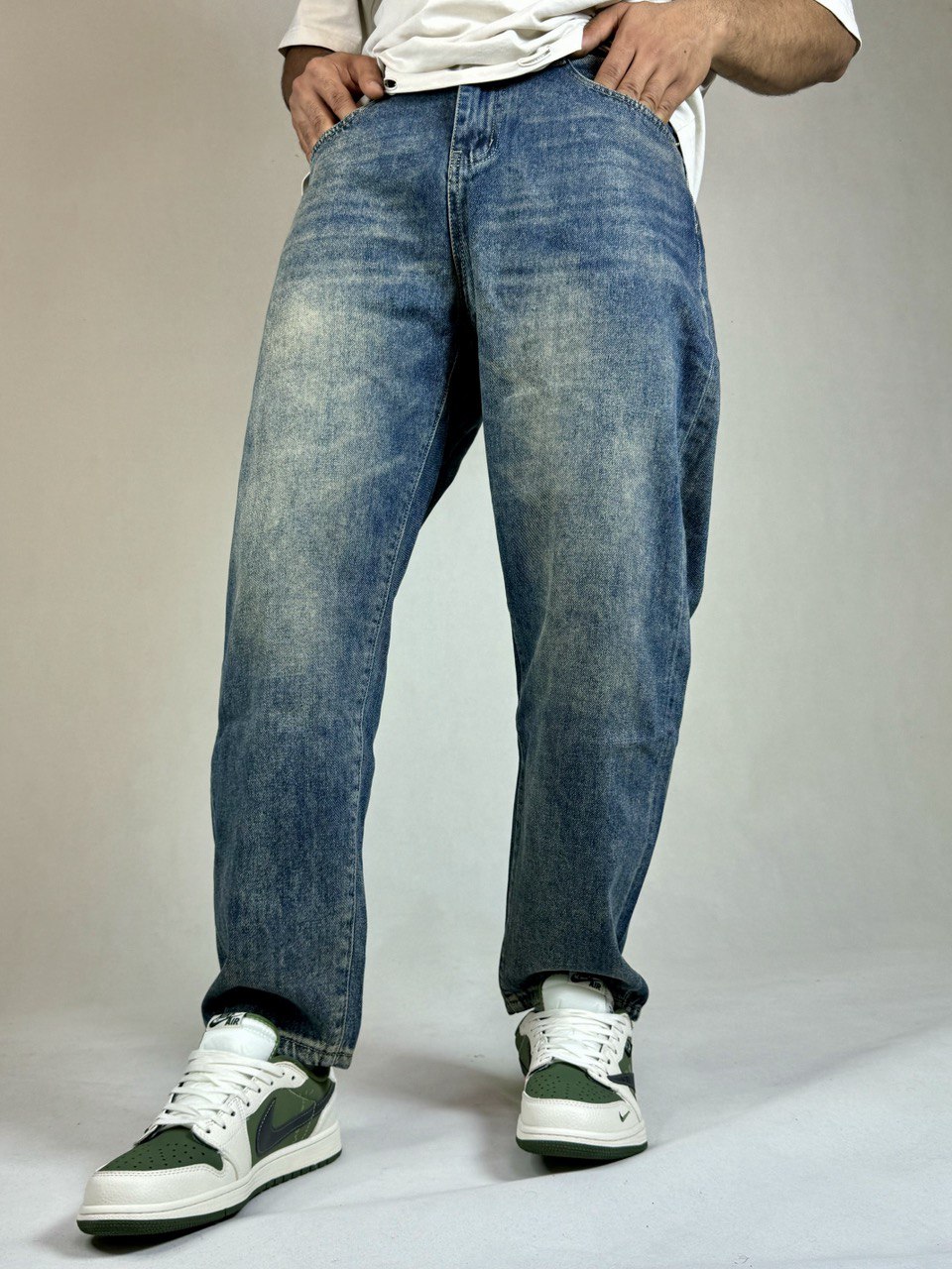 شلوار مردانه مدل جین بالونی